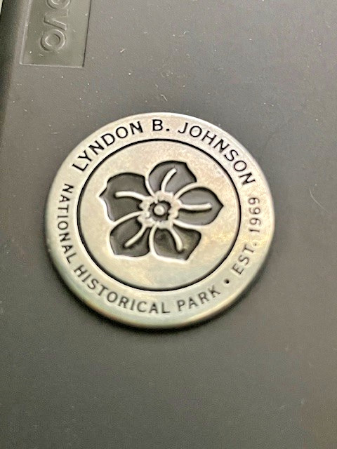 Lyndon B Johnson National Historical Park Texas National Park Coin Token