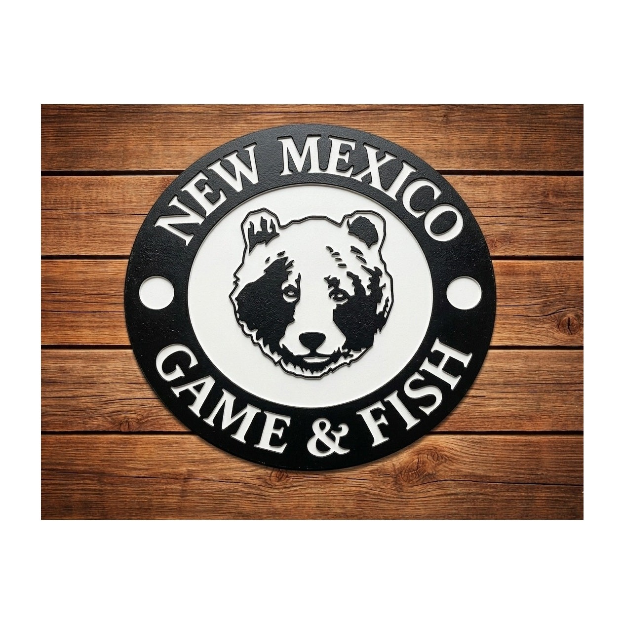 New Mexico Game & Fish Sign DNR Wildlife Hunt Outdoors National Park Forest