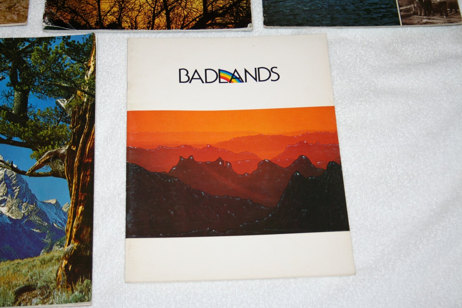 Lot 7 Vintage US National Parks & State Photo Guide Books GRAND CANYON Colorado+