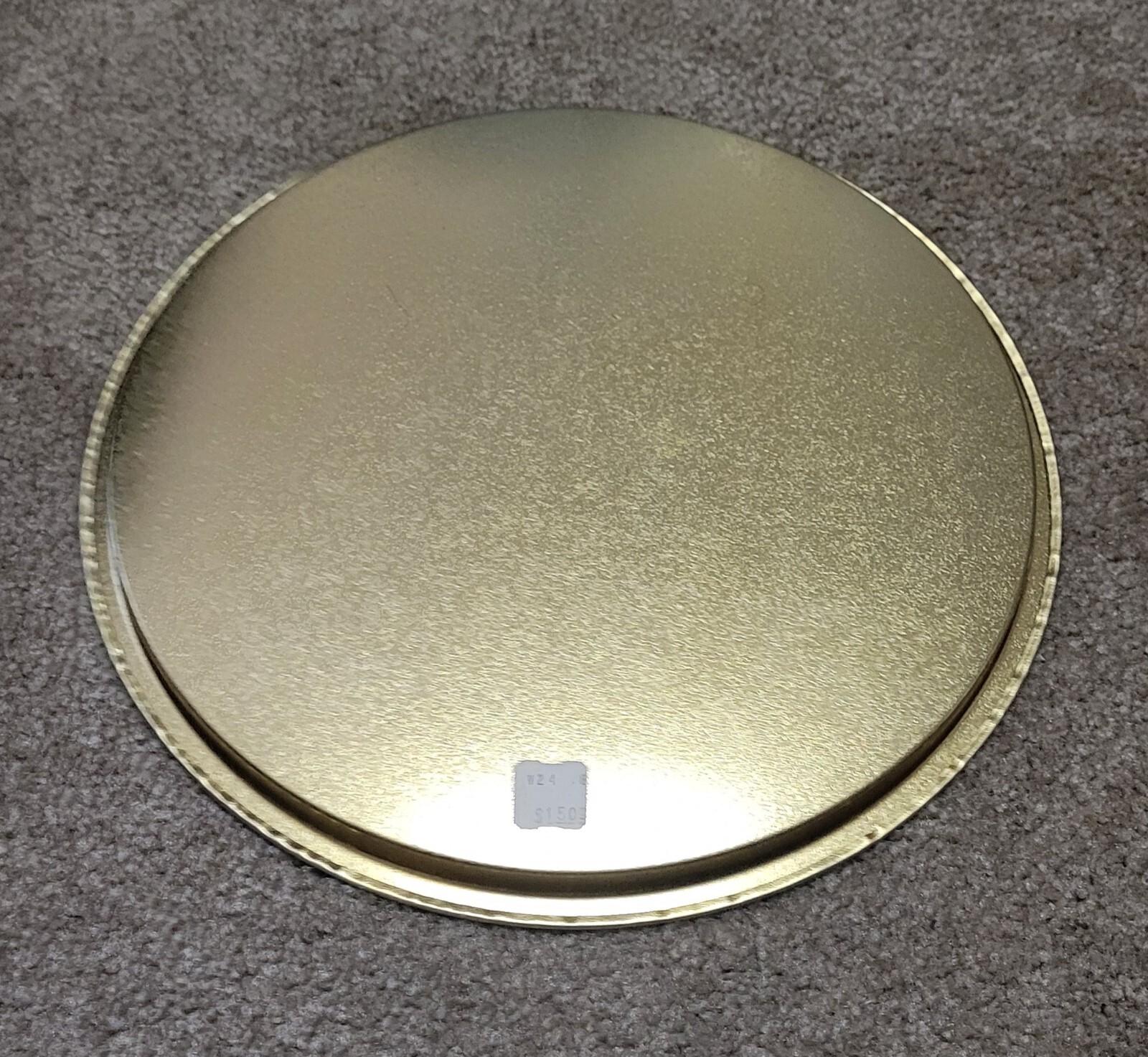 Vintage 1970s Mount Rushmore 11″ Gold Tone Collectible Metal Serving Tray 🇺🇲🦅