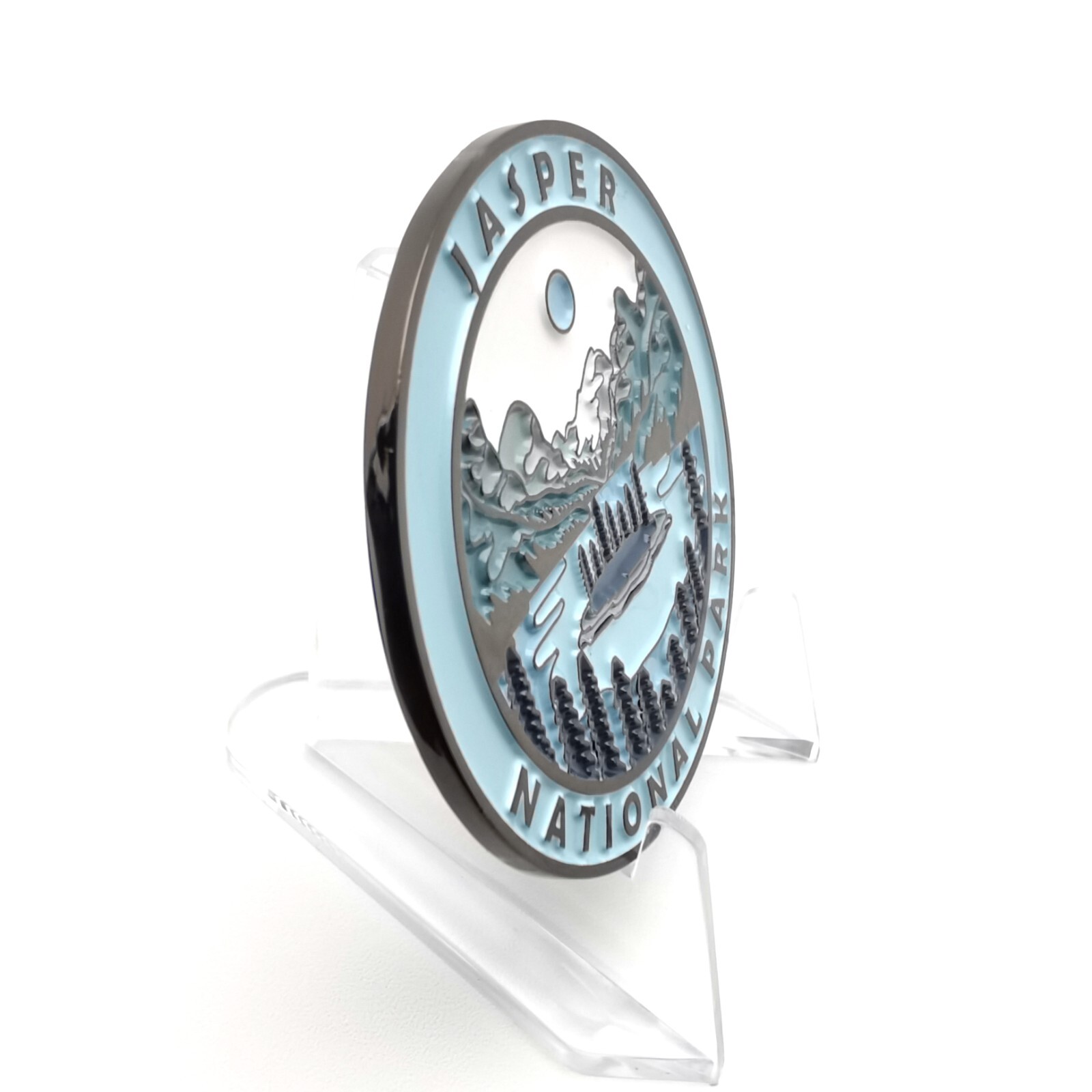 Cre8Travel Jasper National Park Collectible Magnet – Enamel Finish, 52mm NEW