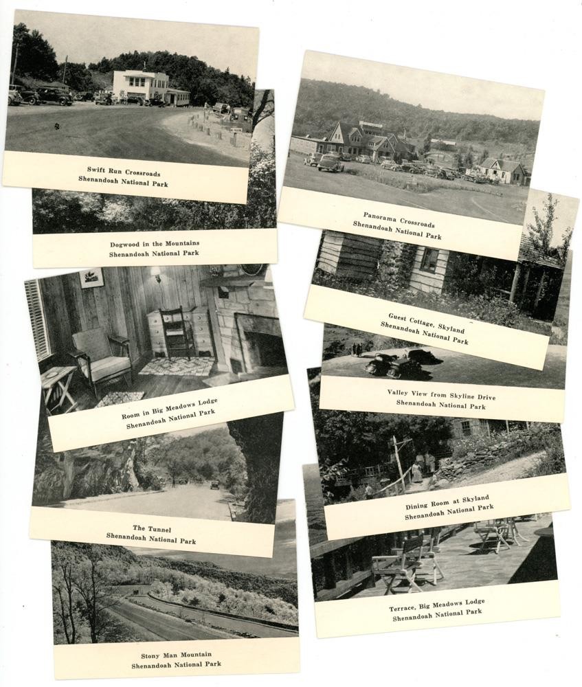 Shenandoah NP Virginia 20 B&W Souvenir 3.5″x2.5″ Mini Prints Graycraft Card Co