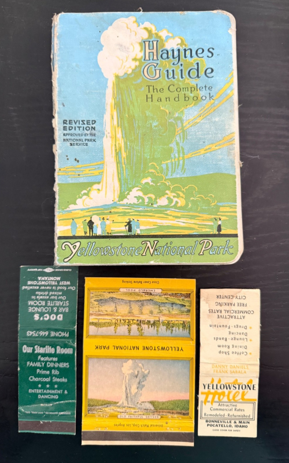 Vintage Yellowstone National Park Ephemera Mixed Lot! Maps~Postcards~Souvenirs++