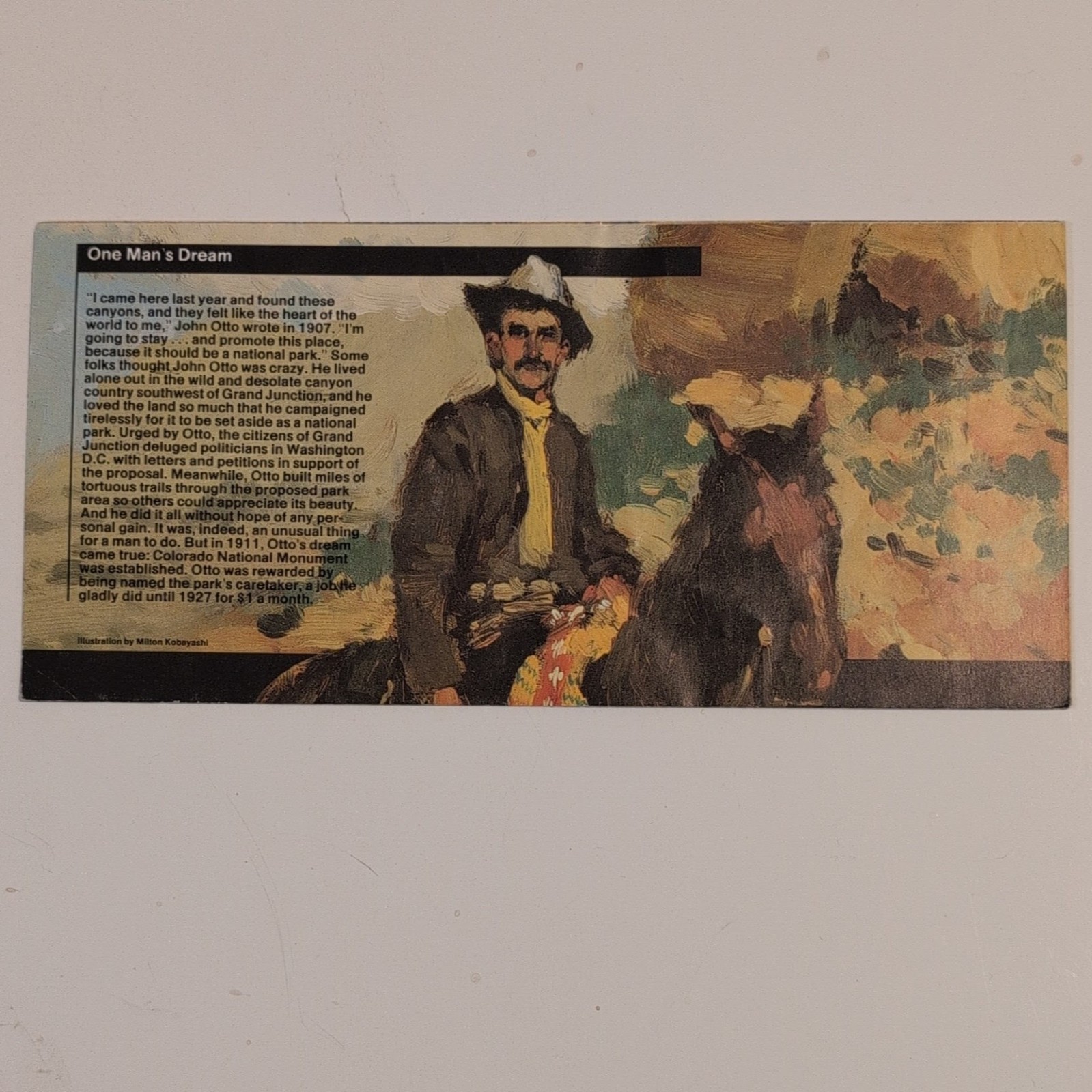 Colorado Nat’l Monument National Park Service NPS Unigrid GPO 1996 Reprint 1995