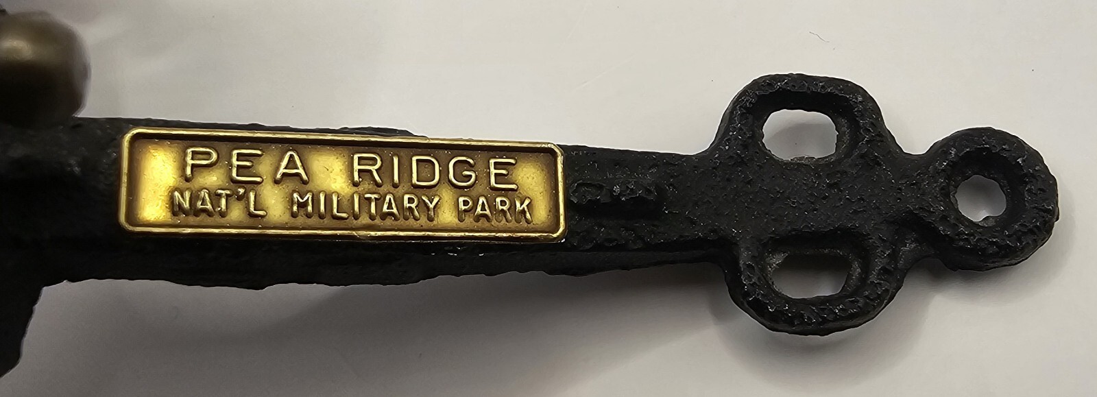 Vtg Miniature Replica Cannon Pea Ridge National Military Park 4.5″ Cast Iron