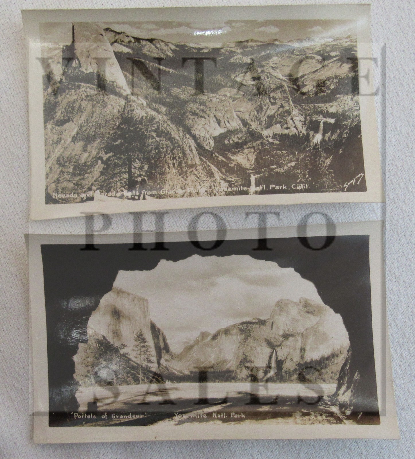 10 Yosemite National Park California Real Photo Photograph Postcard Mailer Cards