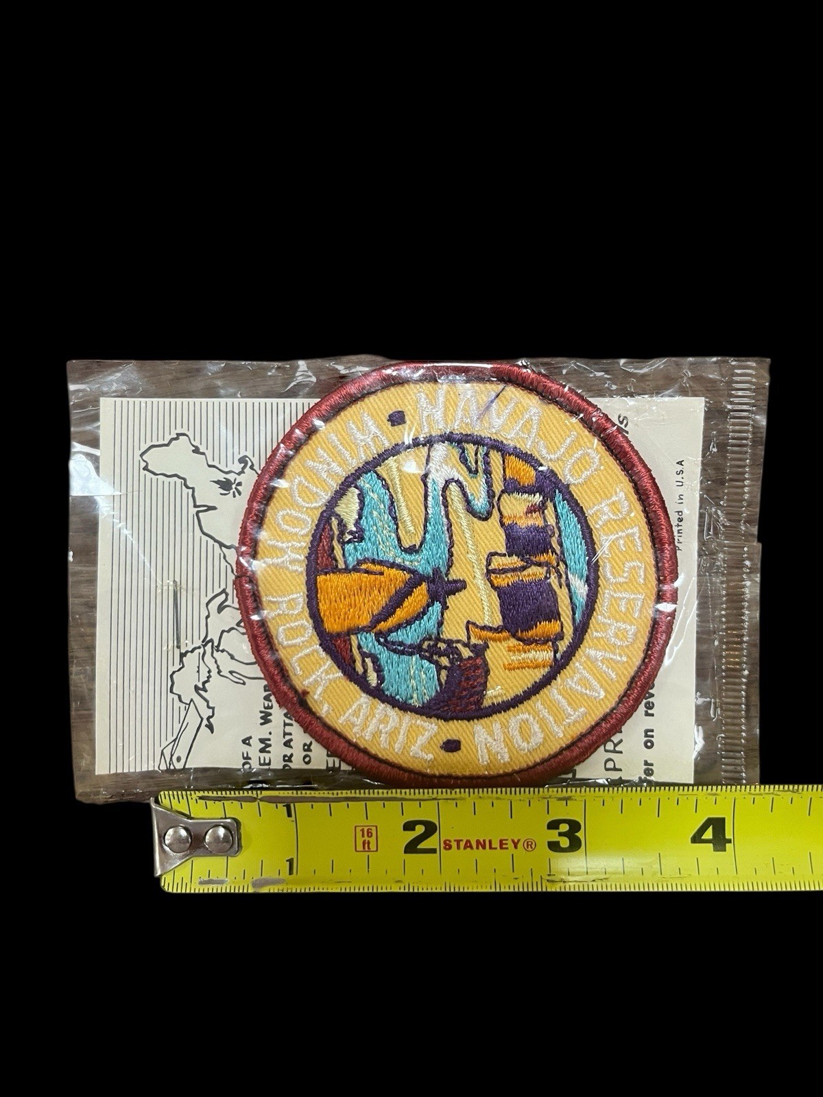 NIP Navajo Reservation Window Rock Arizona Round Trailblazer Emblem Patch USA