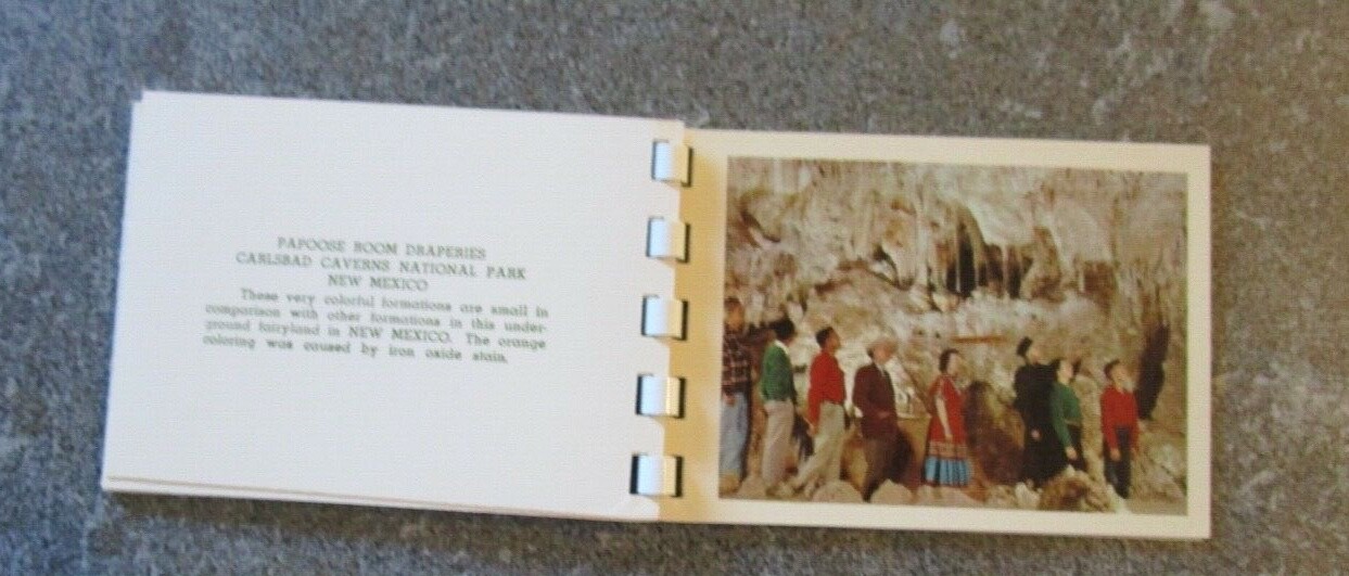 Vintage Carlsbad Caverns National Park 10 Color Ektachrome Photos -New Mexico