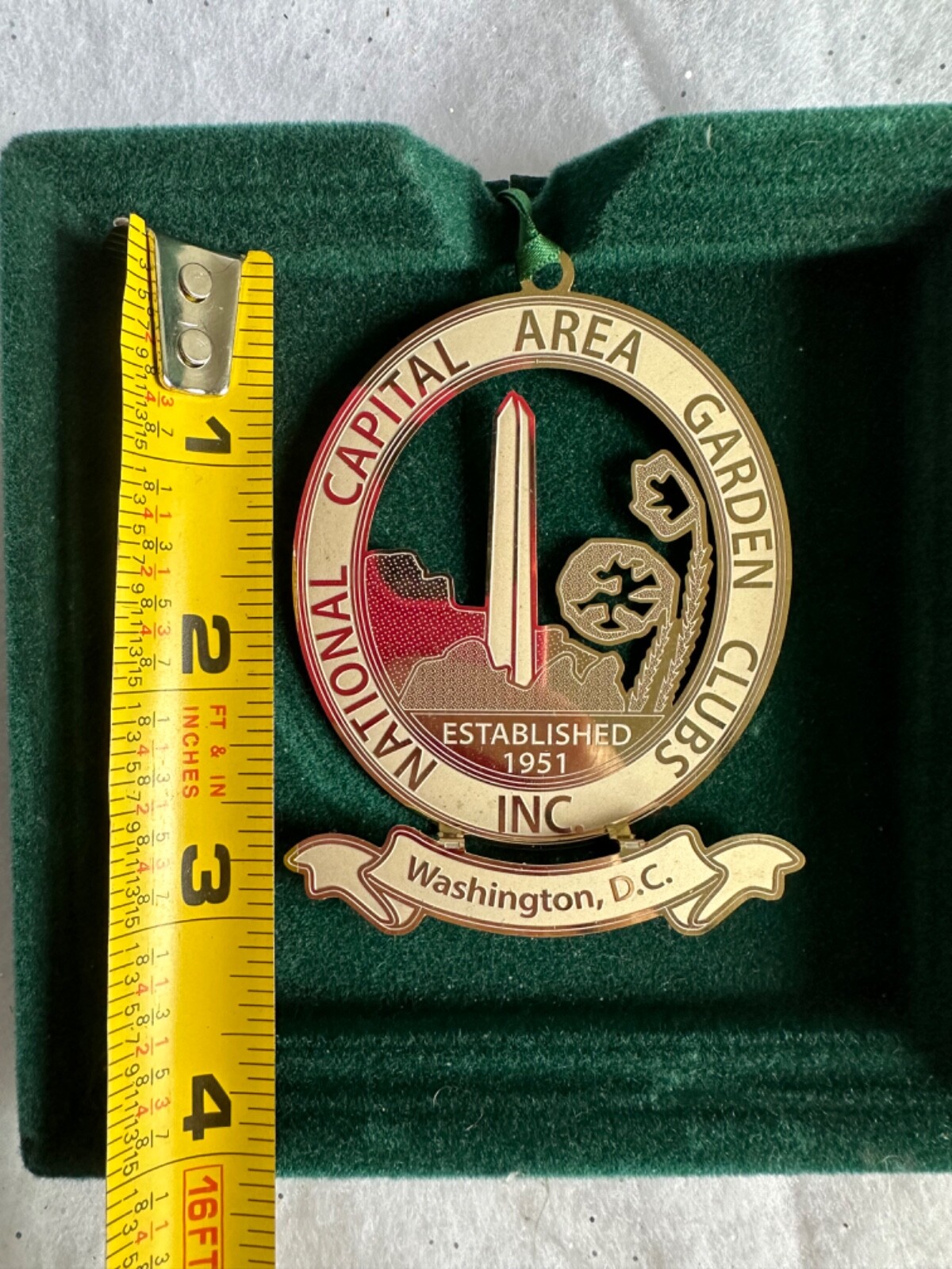 National Capital Area Garden Clubs INC Washington DC New old stock Christmas
