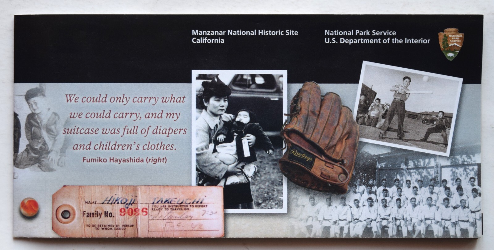MANZANAR NATIONAL HISTORIC SITE BROCHURE
