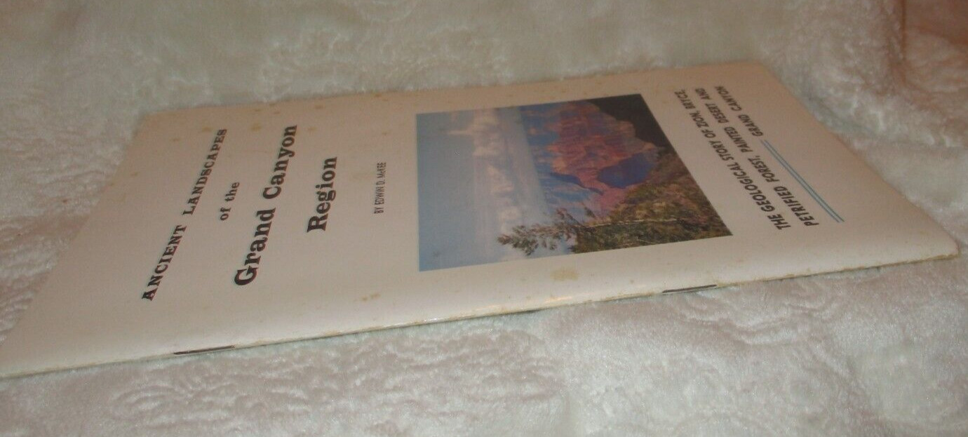 Ancient Landscapes of the Grand Canyon Region~Edwin D. McKee~Booklet~1965
