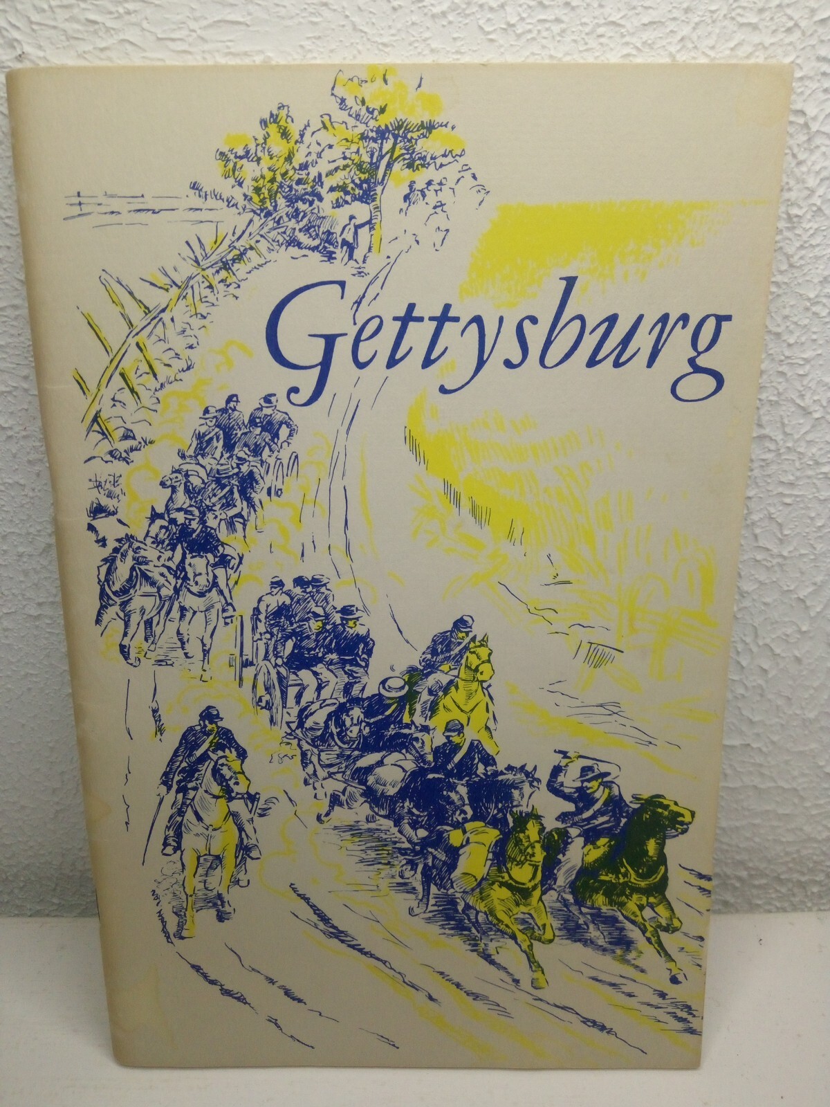 Gettysburg- 1954 National Park Service Guidebook – Illustrated, Maps – Civil War