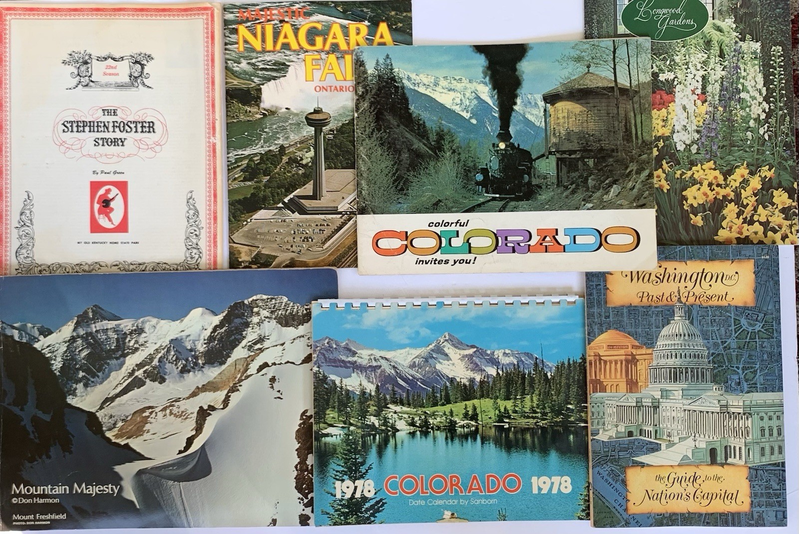 Vintage 1970’s Travel Guides National Parks Smithsonian Grand Ole Opry Lot of 25