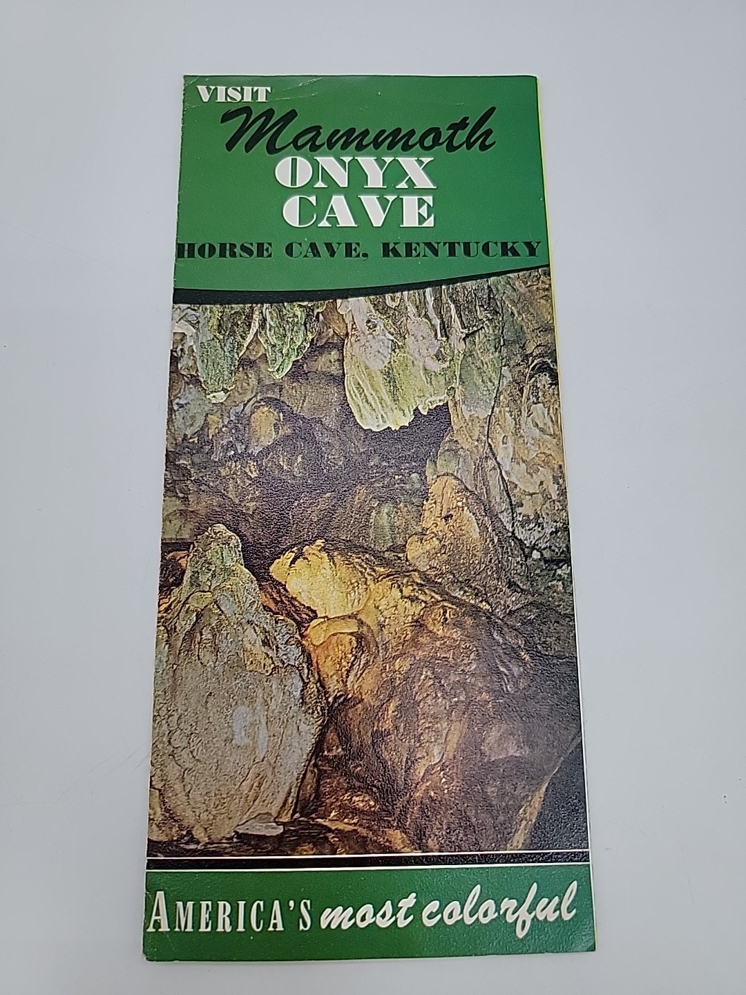 1963 Mammoth Cave National Park Kentucky Horse Cave Onyx Cave Historical