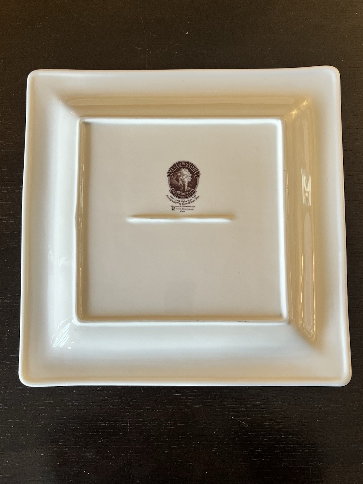 Yellowstone Wolf Plate Rose Creek Alpha Male #10 Barry O’Neill 13.5” w/ Box