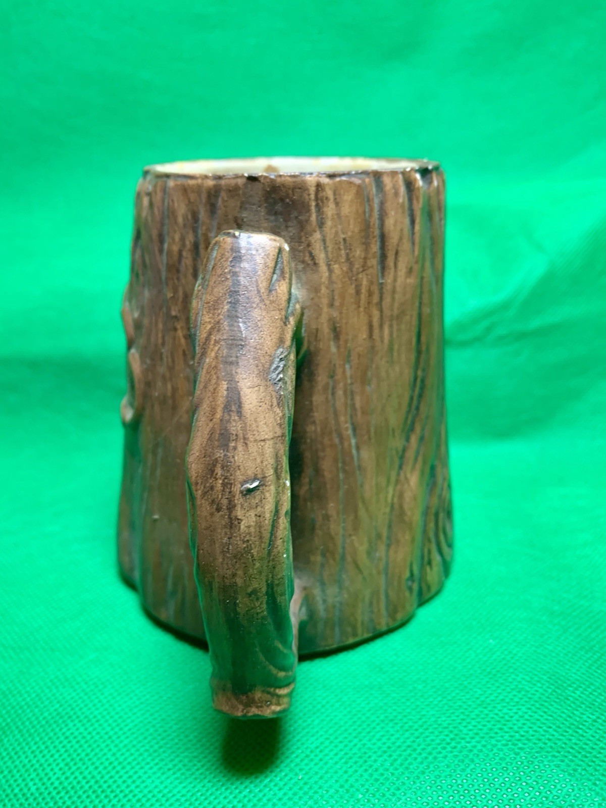 Sequoia National Park Tree Trunk Shaped Mug National Park Souvenir 1960-70’s