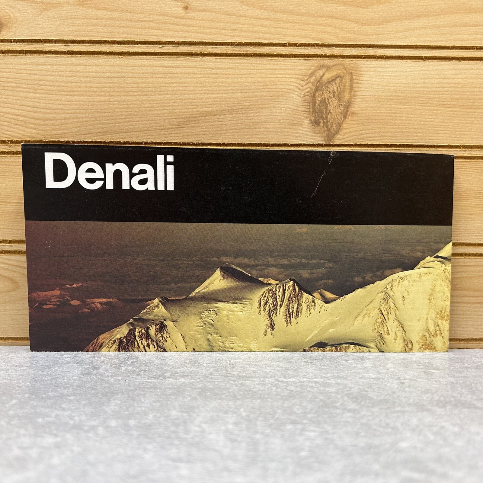 1996 Denali National Park & Preserve Alaska US Dept of the Interior Unigrid Map