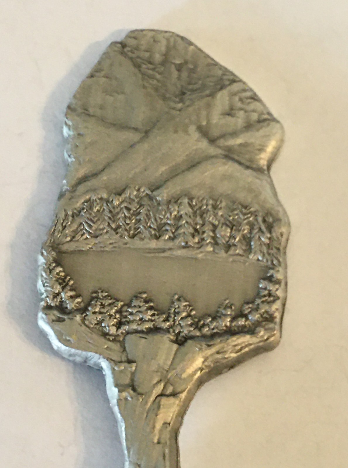 Rocky Mountain National Park Pewter Vintage Souvenir Spoon Collectible