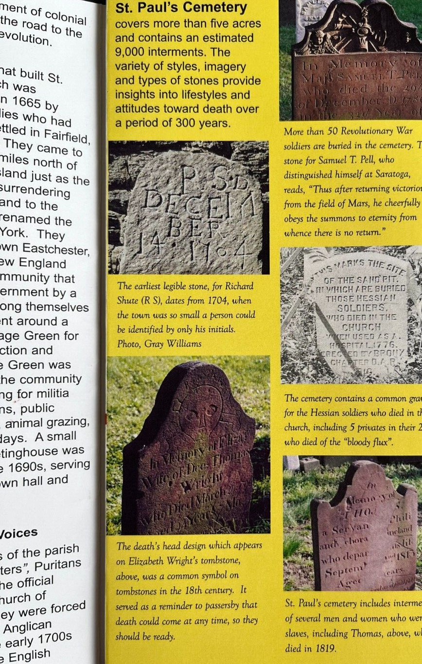 2026 ST. PAUL’S CHURCH NHS – NY NATIONAL PARK SERVICE UNIGRID BROCHURE/MAP New