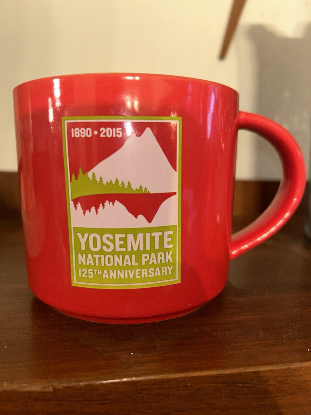 2015 Yosemite National Park 125th Anniversary Coffee Mug 1890-2015 Unused