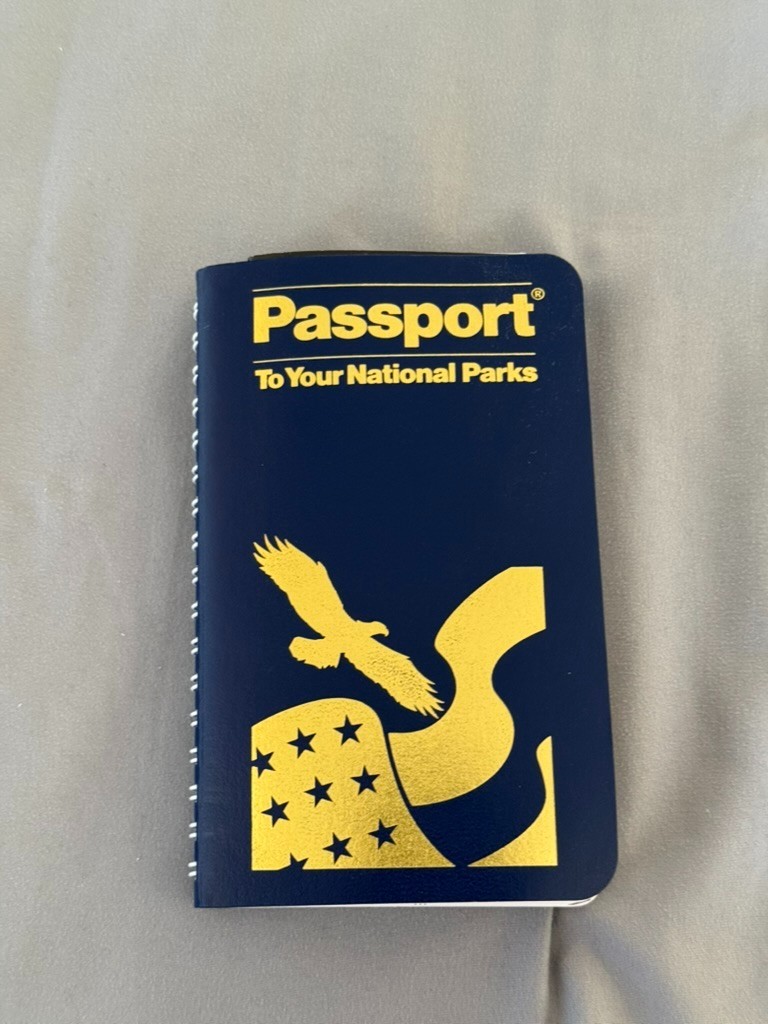 Passport To Your National Parks (2024) in shrink wrap w/map Stamp Book NPS