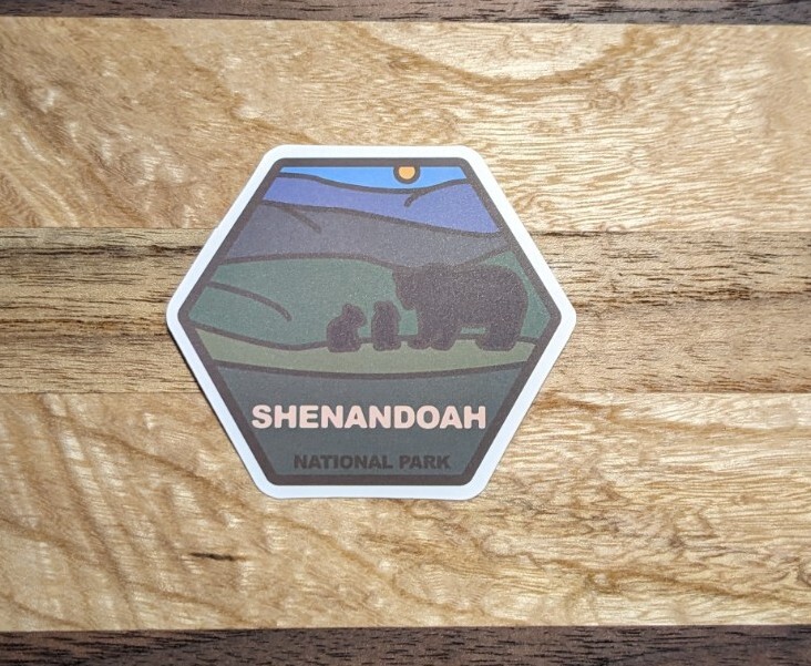 Shenandoah National Park Sticker Decal 3″