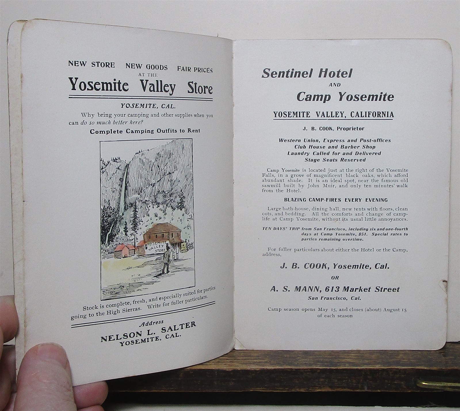 1905 Foley’s Yosemite Souvenir & Guide
