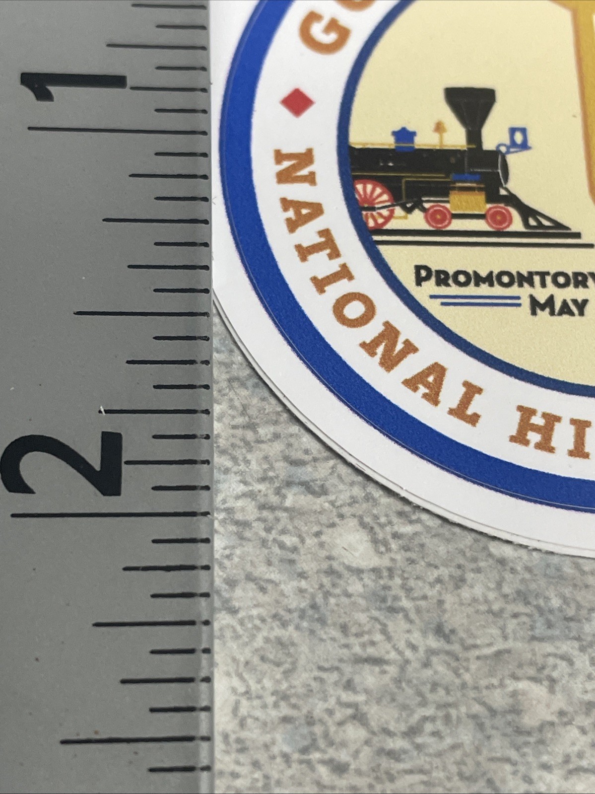 Decal – Golden Spike National Historical Park Utah – 2” – All Weather