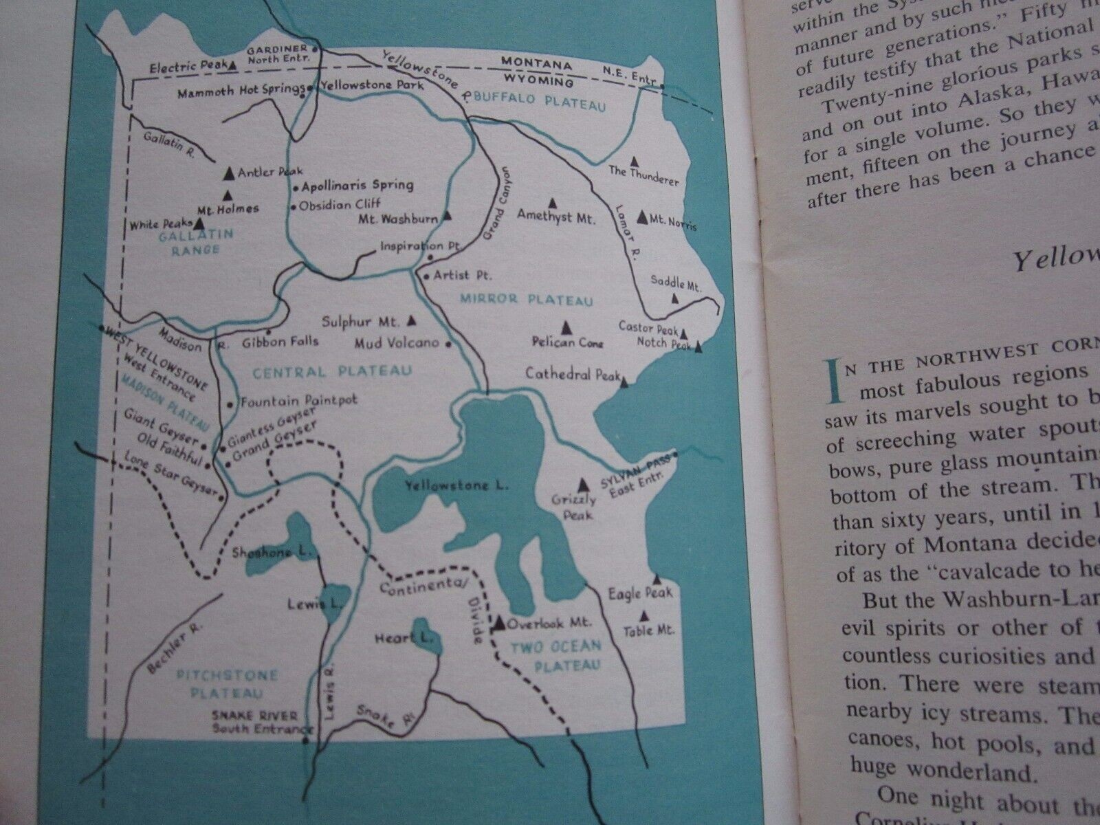1957 NATIONAL PARK WONDERLANDS 64 PAGE STICKER BOOKLET