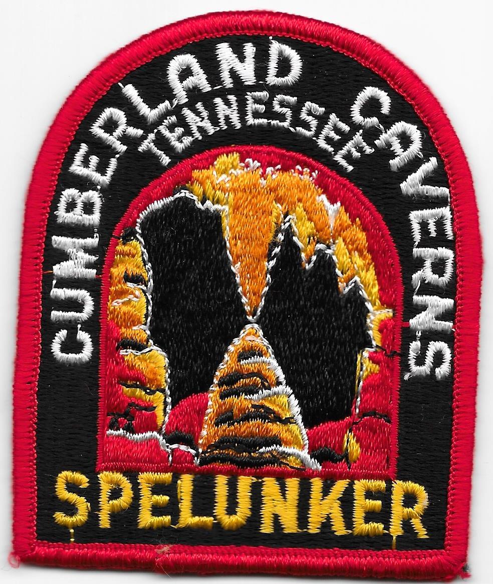Cumberland Caverns Tennessee Spel. Patch Came w/ Boy Scouts of America BSA Items