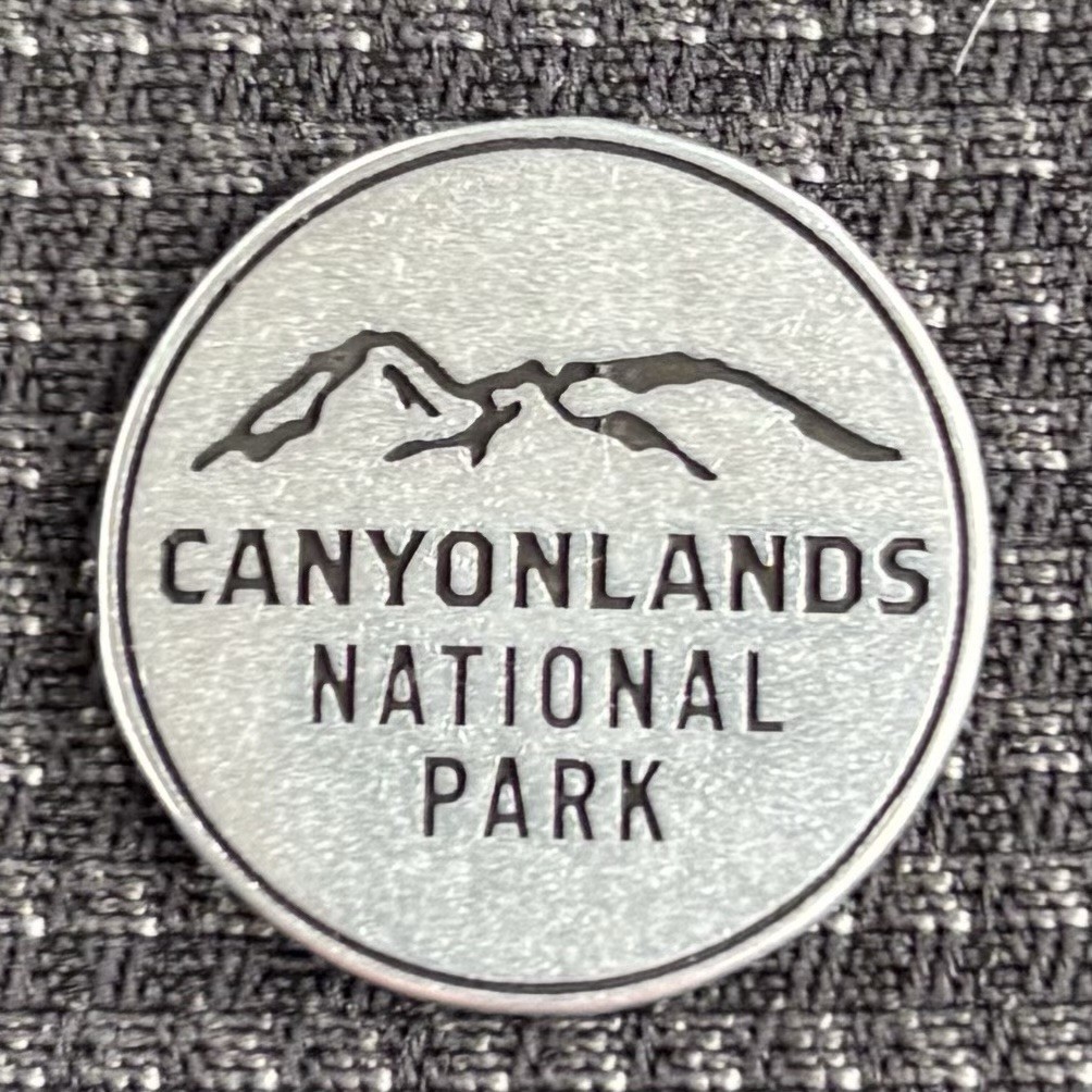 Candlestick Tower Canyonlands National Park Utah Collectable Token Hard-to-Find