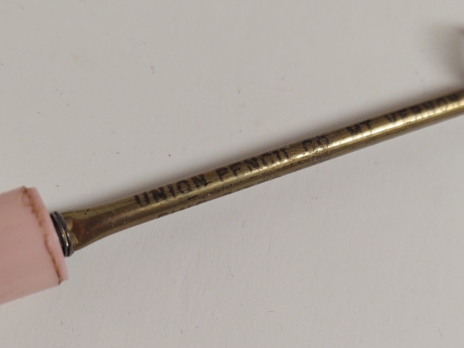 Vintage Union Pencil Co. New York Pen Thermometer Yellowstone Park Advertising