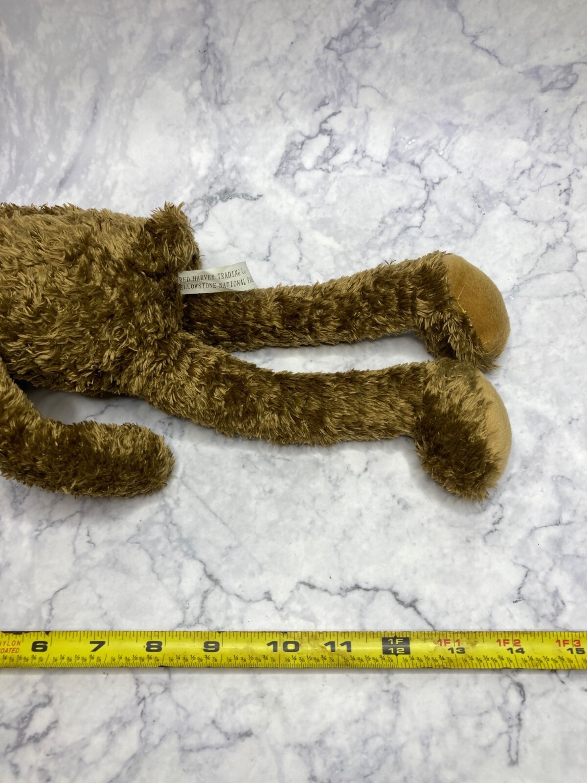 Fred Harvey Trading Co. Yellowstone National Park Souvenir Moose Plush Stuffed A