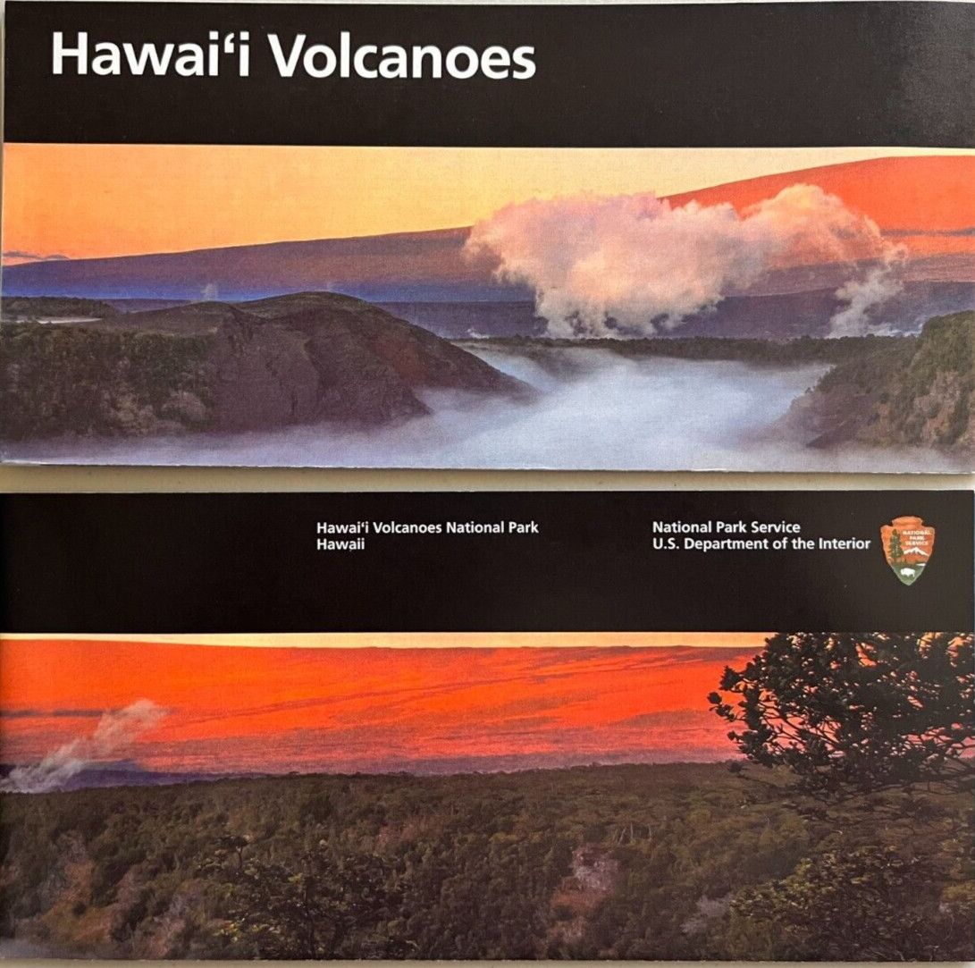 2026 HAWAII VOLCANOES NP – HI NATIONAL PARK SERVICE UNIGRID BROCHURE/MAP New
