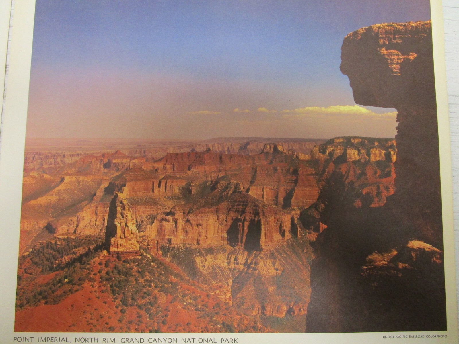 10 Vintage National Parks Scenic pictures by Union Pacific Railroad Colorphoto