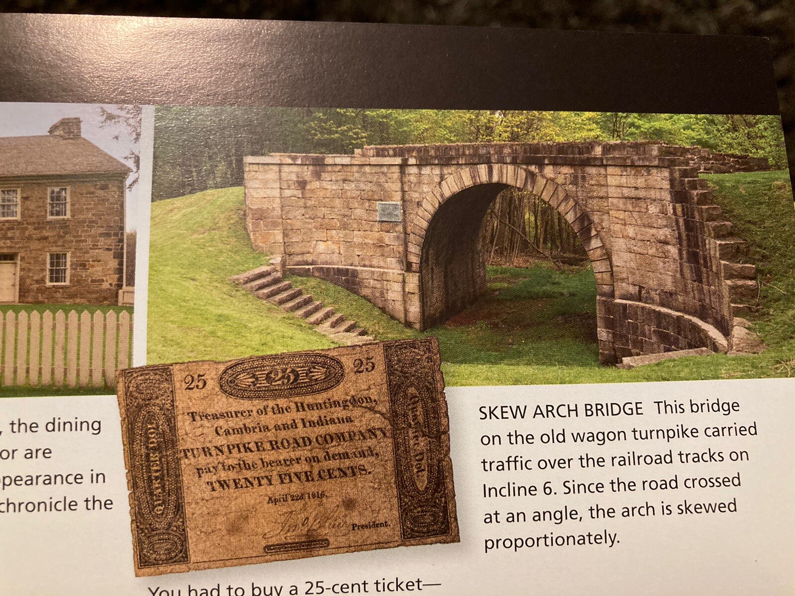 National Park Service Allegheny Portage Railroad Unigrid Brochure. Pennsylvania