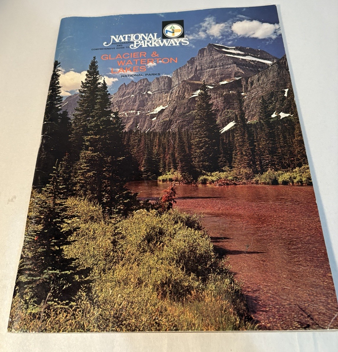 VTG 70s Glacier Nat’l Park Book Bundle; Glacier & Waterton Lakes, Logan Pass+