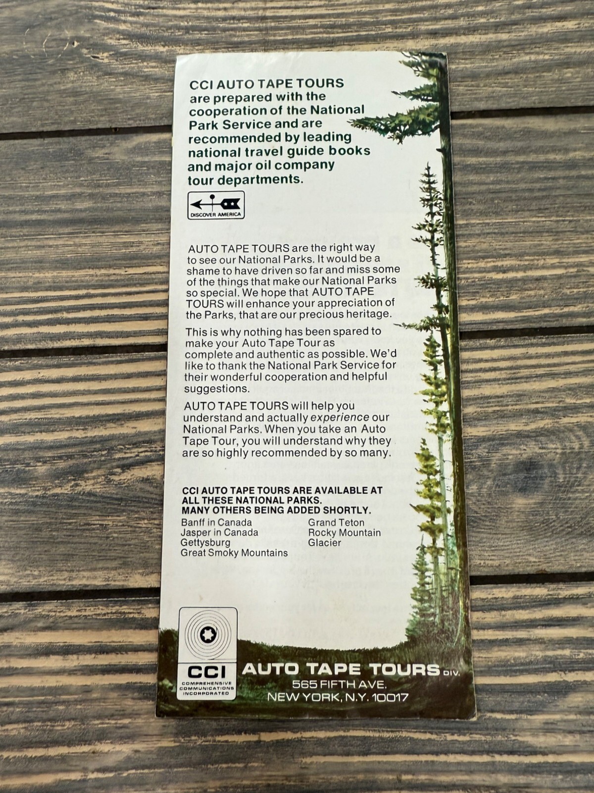 Great Smoky Mountains National Park Auto Tape Tour Audio Guide