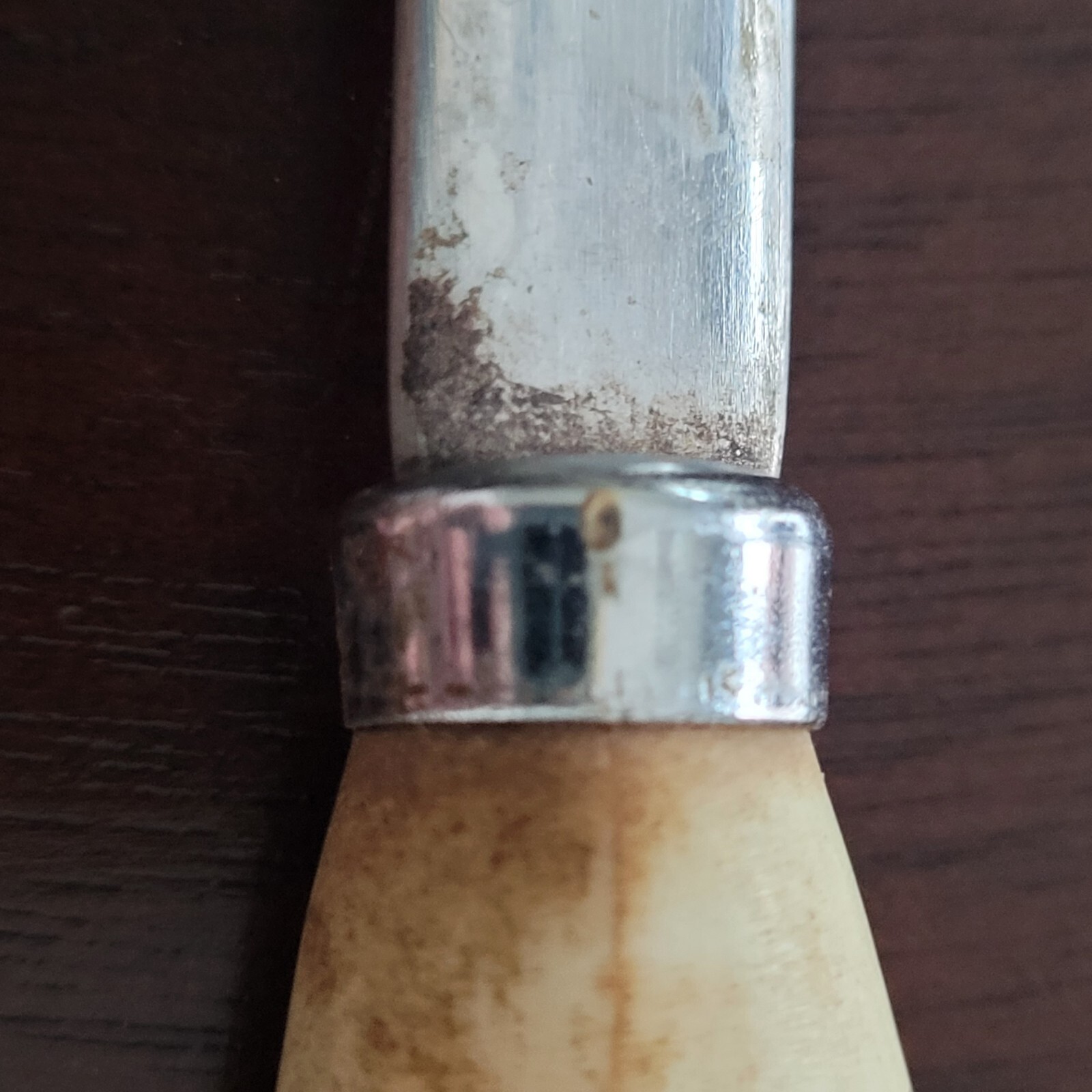 Vtg 70s YELLOWSTONE NATIONAL PARK Letter Opener Faux Antler PC Stainless Steel