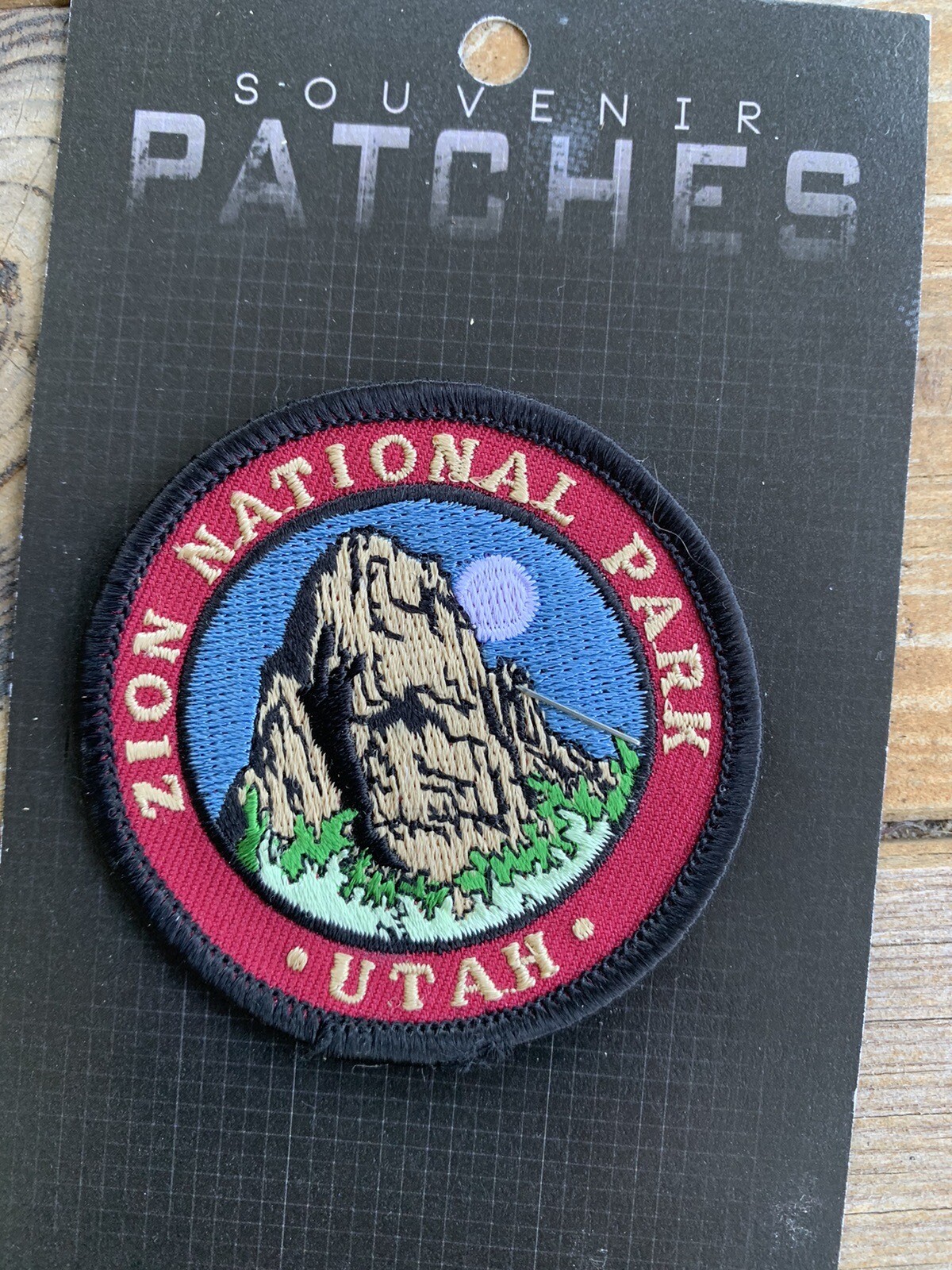 Zion National Park, Utah Great Mountain West Embroidered Iron On Patch New