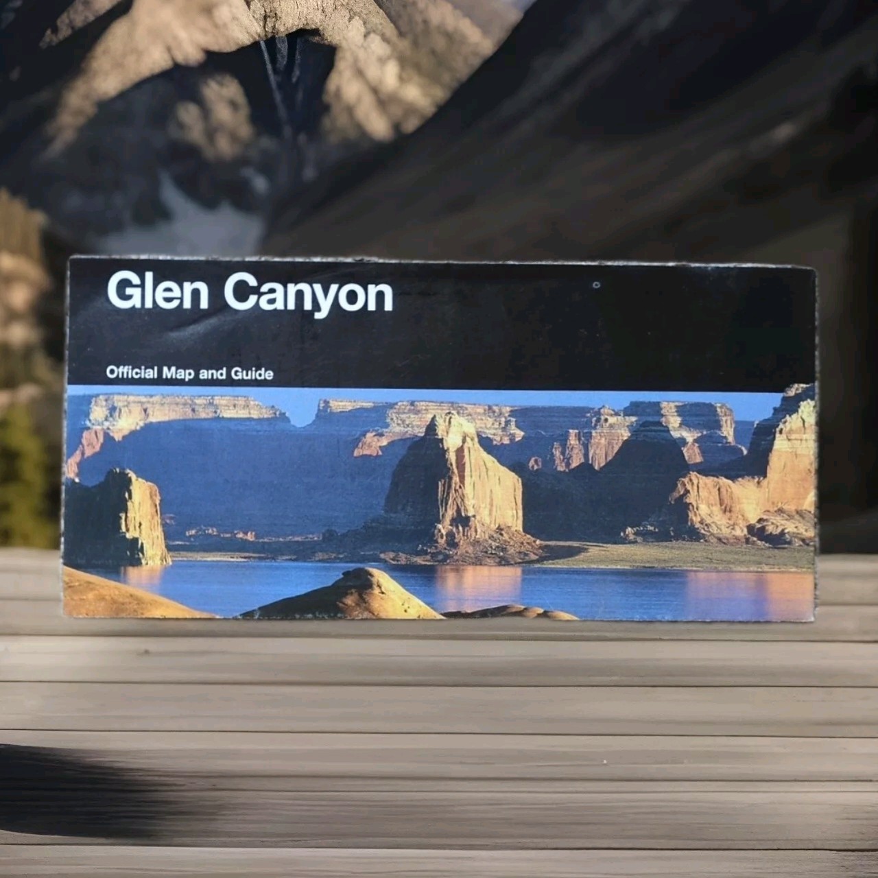 GLEN CANYON Official Map And Guide NATIONAL PARK SERVICE UNIGRID BROCHURE Map