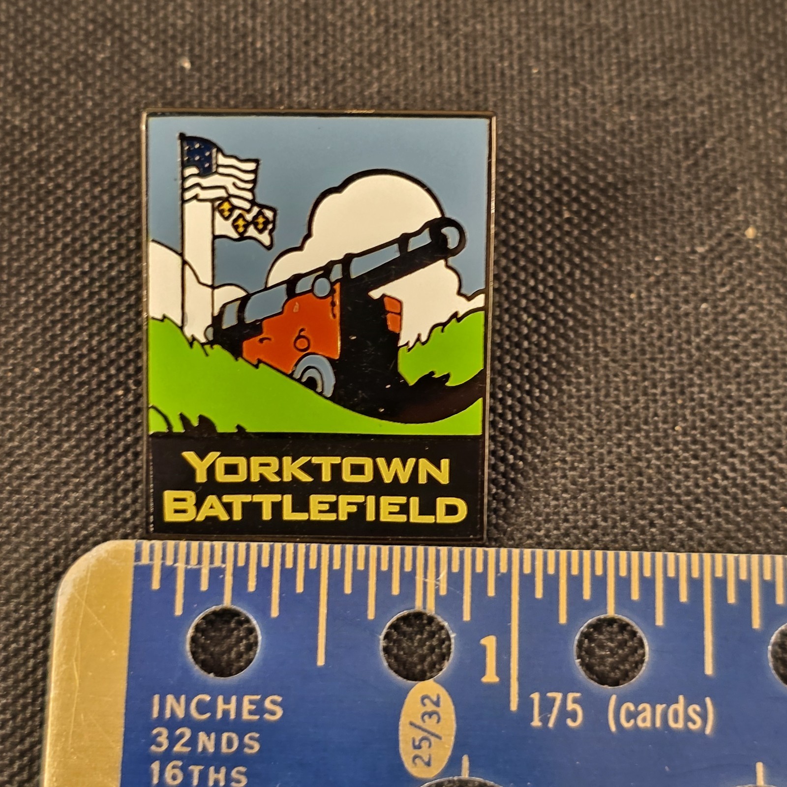 Yorktown Battlefield Colonial National Historical Park Virginia Lapel Pin