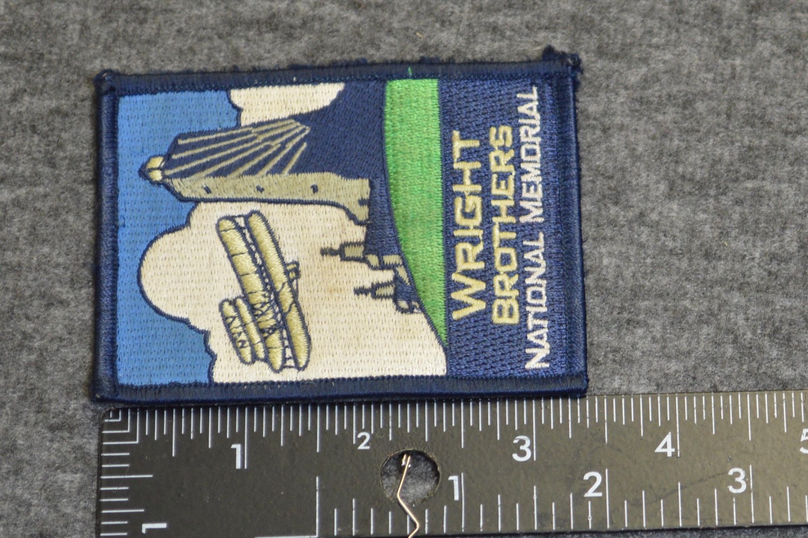 Wright Brothers National Memorial Rectangular Patch North Carolina Flight