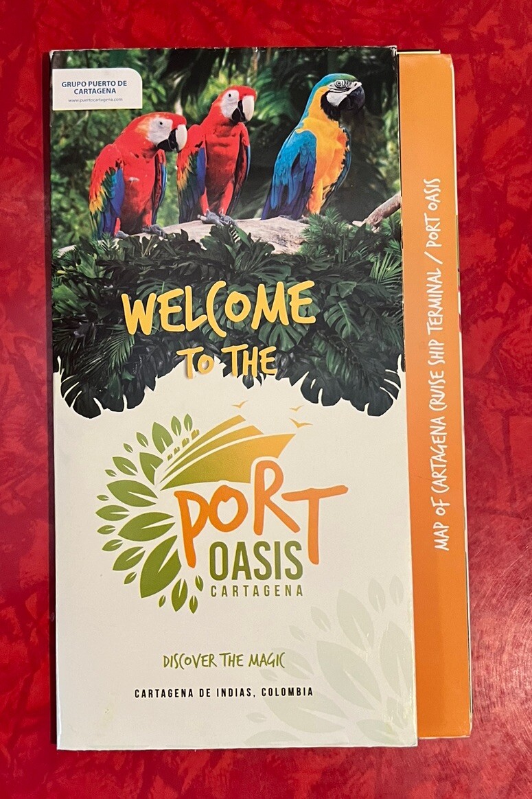 PORT OASIS CARTAGENA COLOMBIA GUIDE & MAP – ENGLISH 2020’s