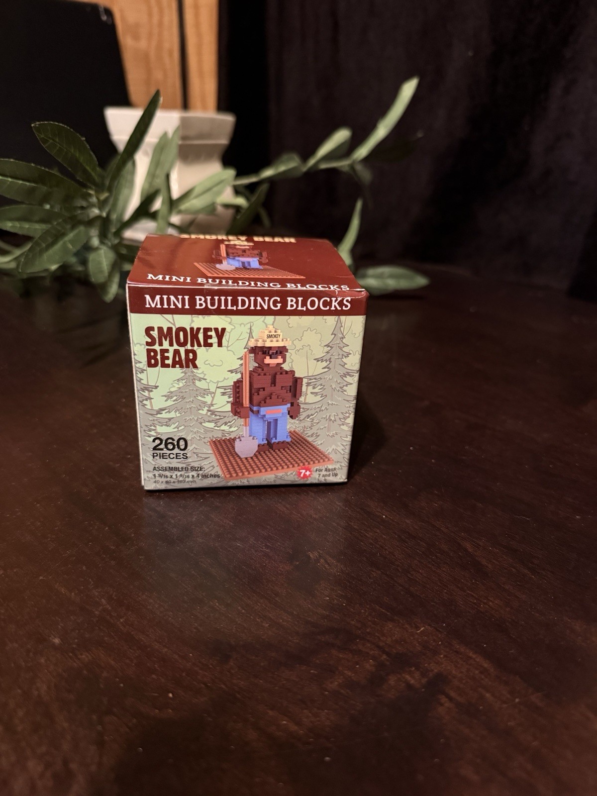 US National Park Smokey Bear Mini Building Blocks 260 Pieces Sealed IMPACT