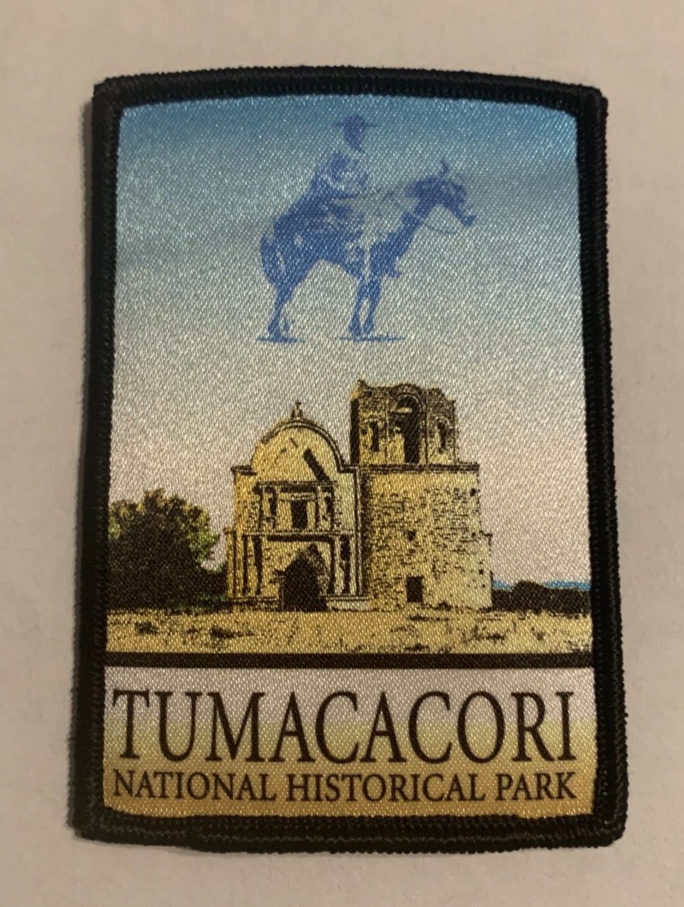 TUMACACORI NATIONAL HISTORICAL PARK printed SEW-ON Patch