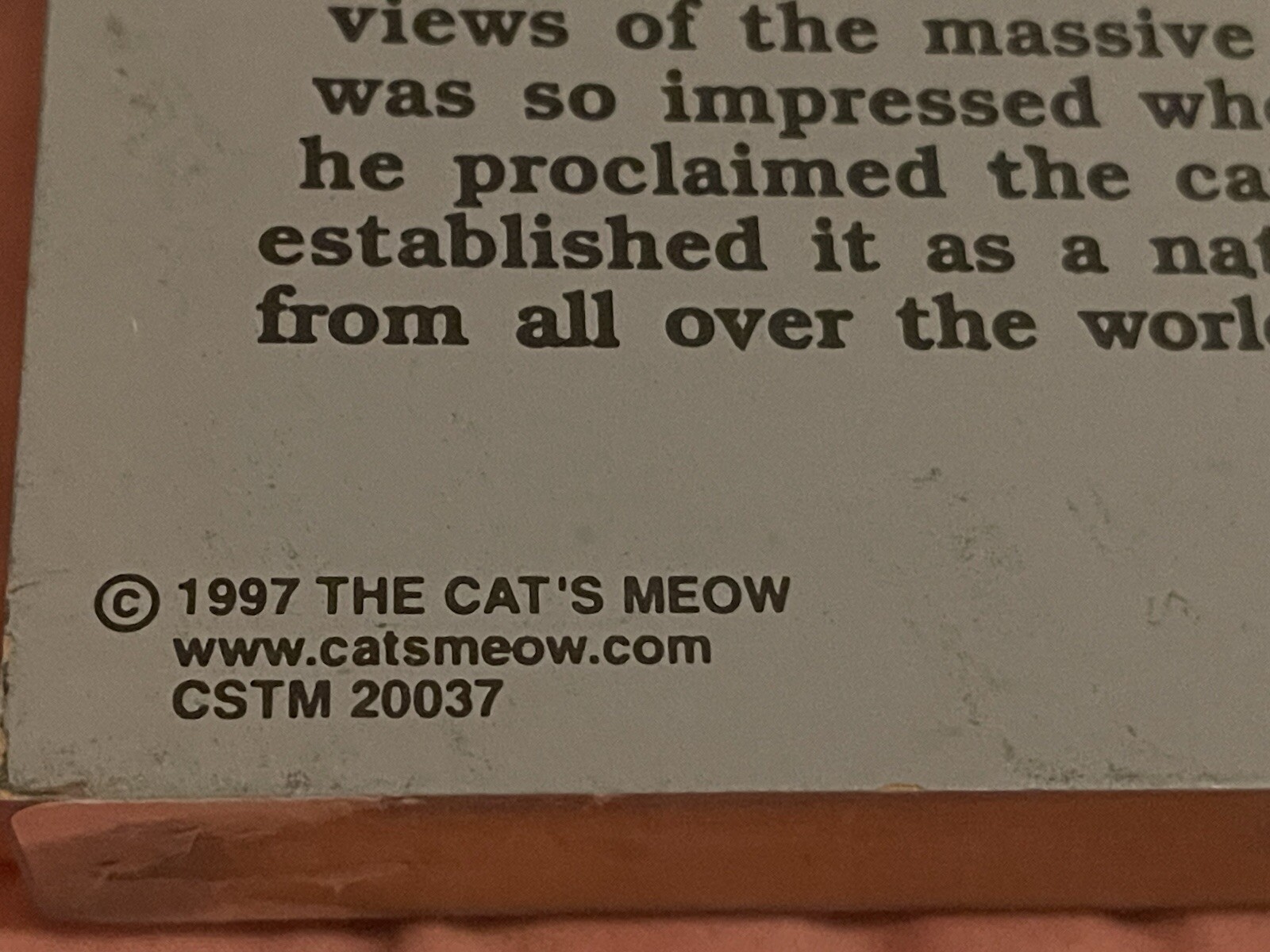 El Tovar Hotel Grand Canyon National Park Shelf Sitter The Cats Meow Vintage