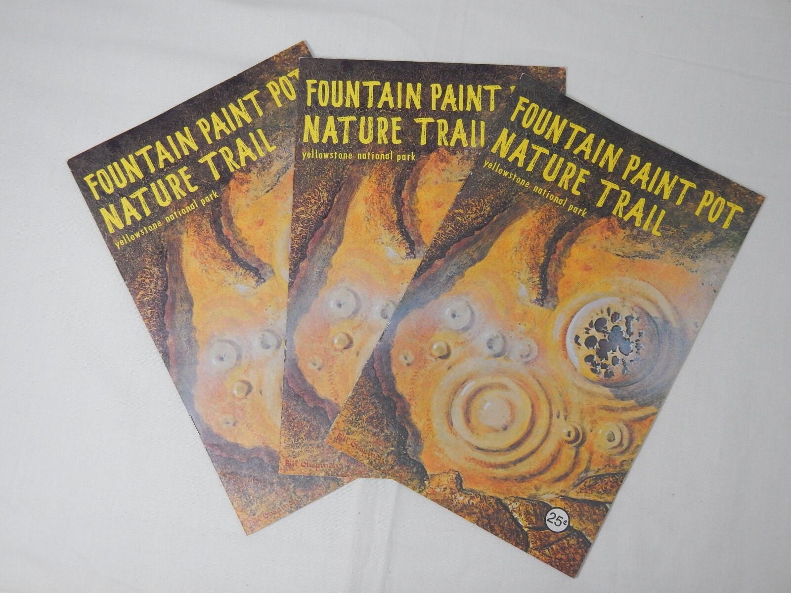 Vintage Yellowstone Maps, Brochures, Guides, Postcard, Reward Notice