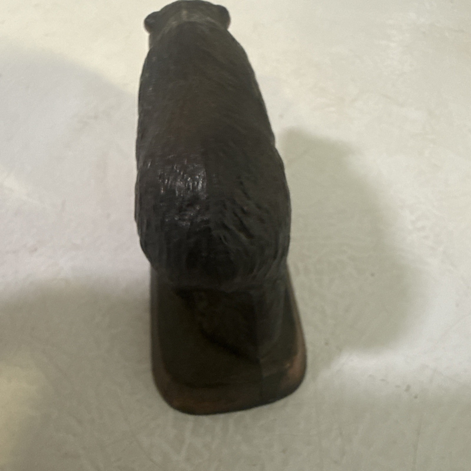 Vintage Canada Grizzly Bear Souvenir Copper Made in Japan