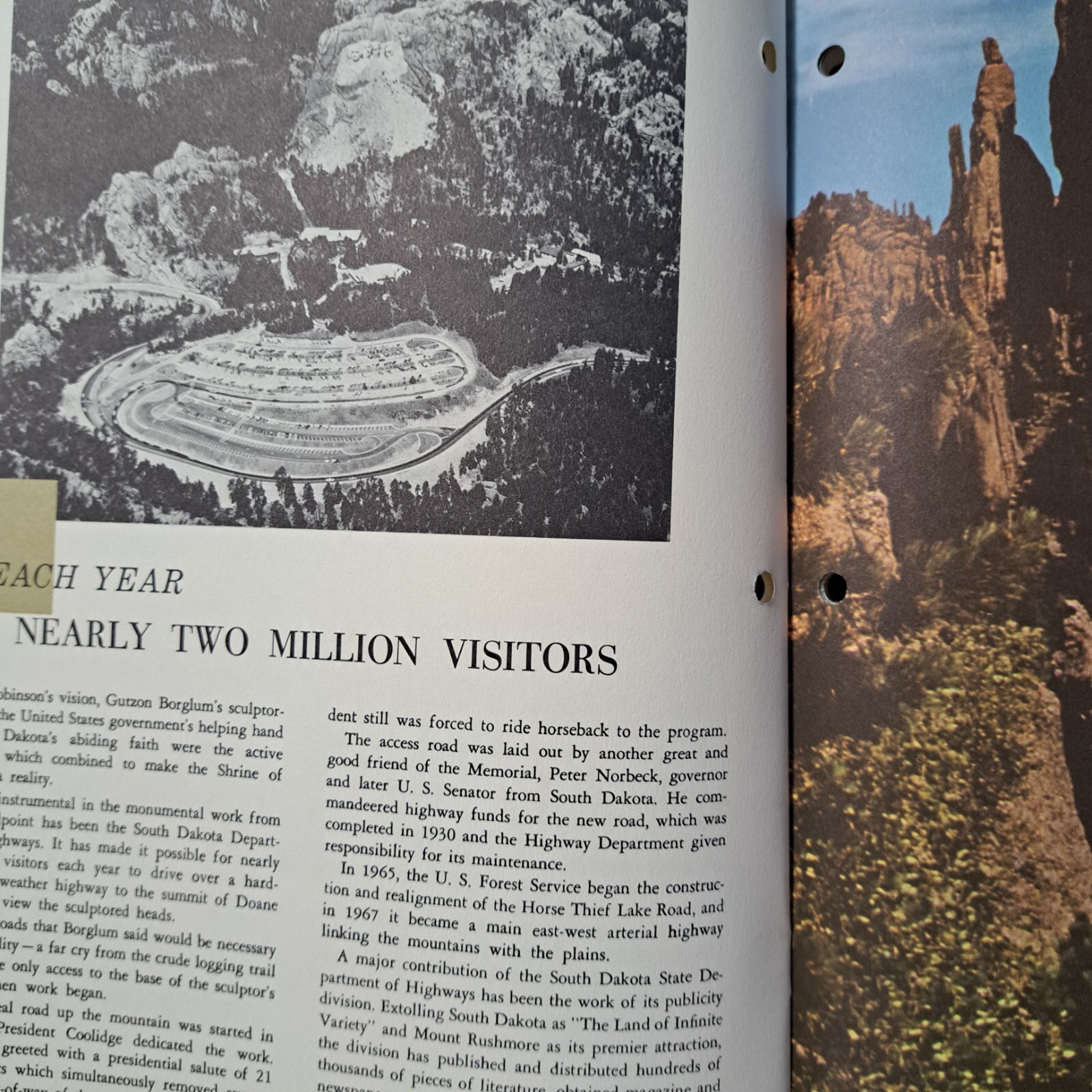 Mount Rushmore National Memorial Society Black Hills South Dakota SD